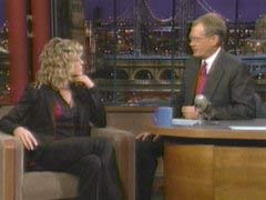 Farrah on Letterman