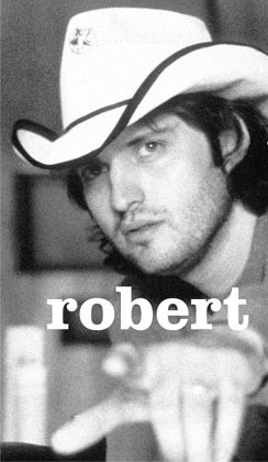 Robert Rodriguez--as many directors do, he likes to keep his head covered!